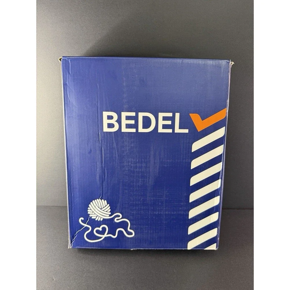 BEDELITE Velvet Black QUEEN Fitted Sheet & 2 Pillowcases - Open Box/ Sealed Item